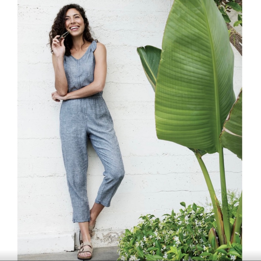 Toad & Co Tara Hemp Sleeveless Jumpsuit